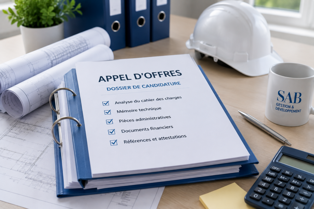 Gestion des appels offres marchés publics et privée